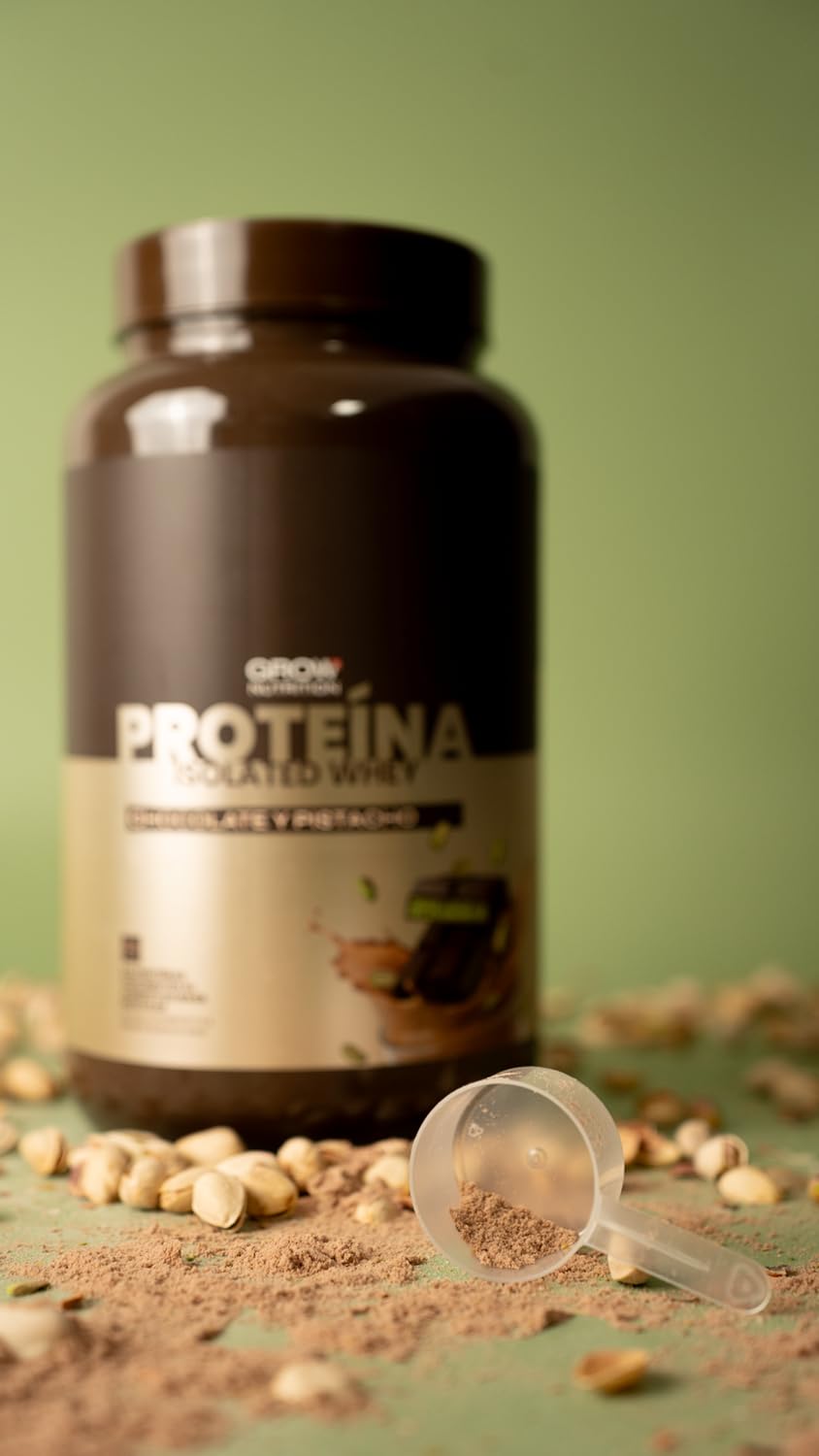 Grow Wellness - Salted Chocolate Isolate Protein | Premium Ingredients | 1 kg Container