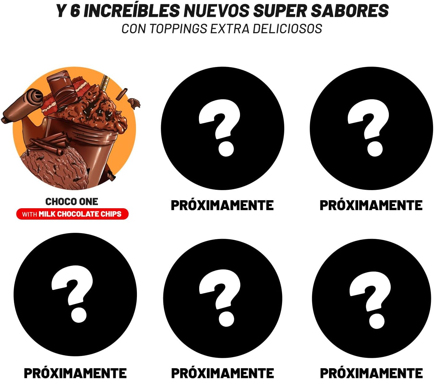 Proteinas Whey ONE PIECE - Edición Exclusiva con 12 Tazos Coleccionables. Materia Prima Premium. Whey Protein para Masa Muscular. Sin Lactosa (1Kg, Choco One & Milk Chocolate Chips)
