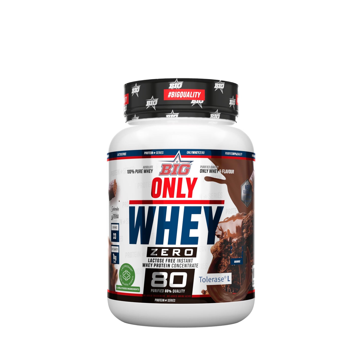 Proteinas Whey - Proteina en Polvo para Desarrollo de Masa Muscular y Recuperación - Materia Prima Premium - Whey Protein Sin Lactosa, Sin Azúcar, Sin Grumos (2Kg, Belgian Chocolate)
