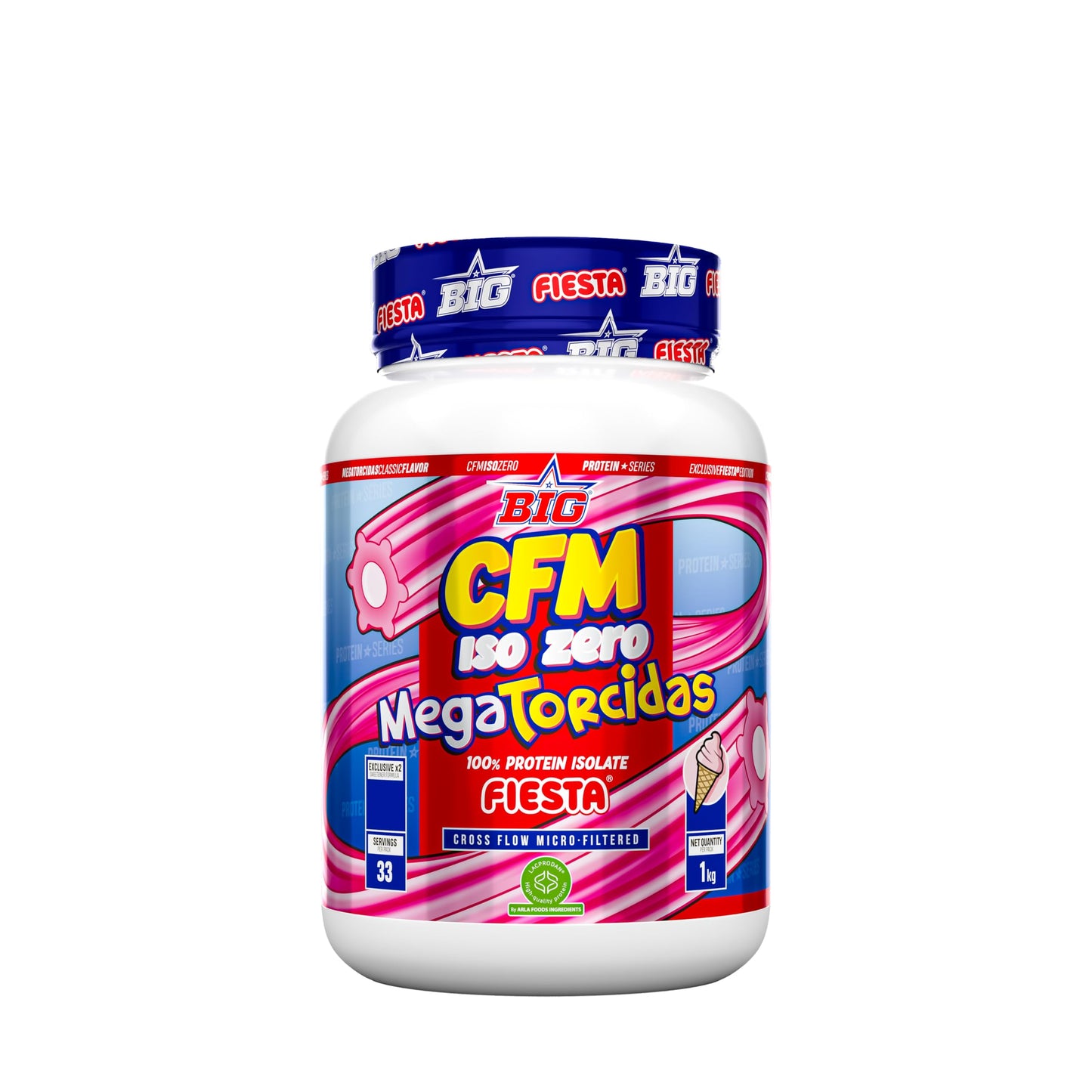 Proteina Isolada - Proteinas Whey para Masa Muscular - Whey Protein Isolate - Proteína en Polvo Materia Prima Premium Sin Grumos, Baja en Lactosa, Sin Azúcares Añadidos (2Kg, White Chocolate)