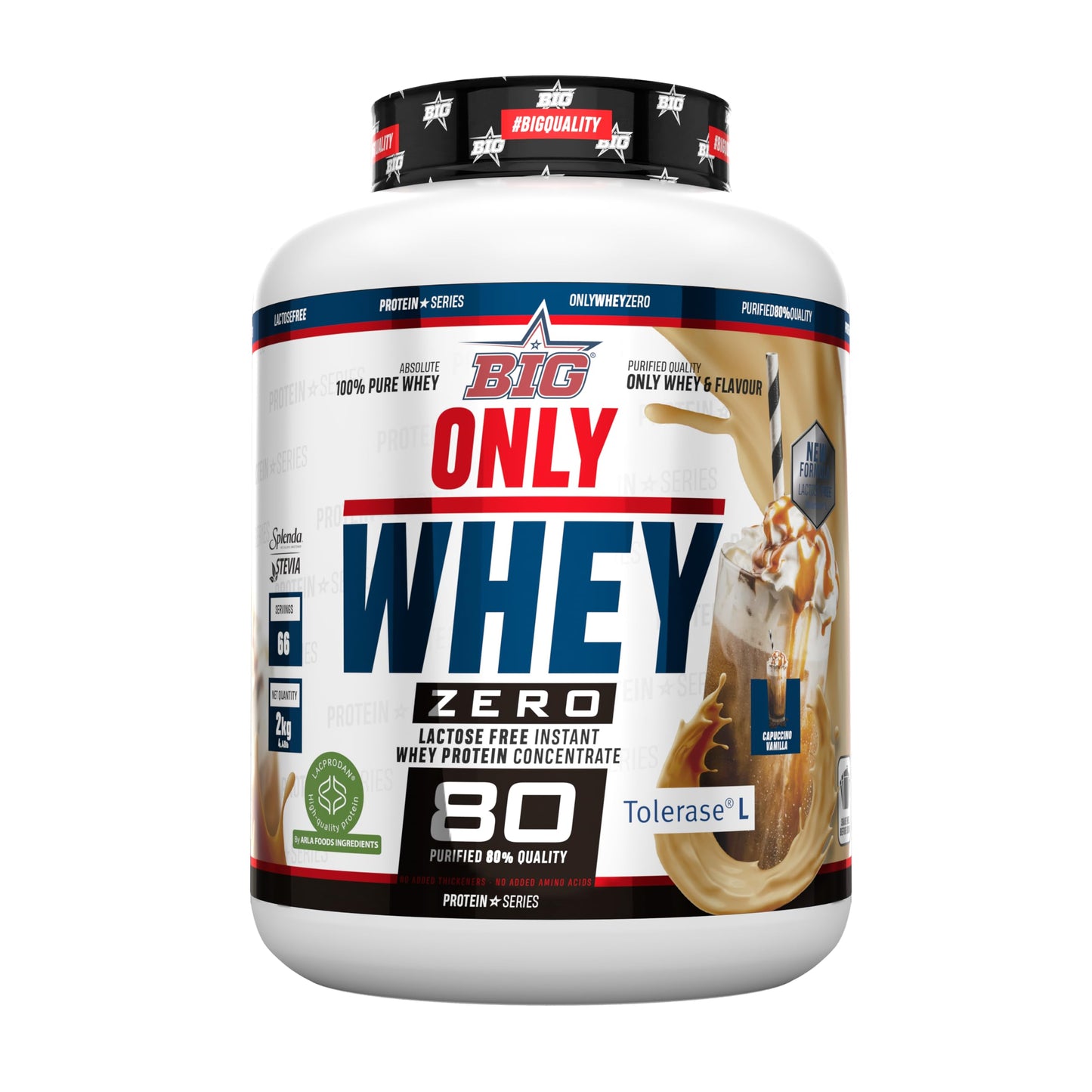 Proteinas Whey - Proteina en Polvo para Desarrollo de Masa Muscular y Recuperación - Materia Prima Premium - Whey Protein Sin Lactosa, Sin Azúcar, Sin Grumos (2Kg, Belgian Chocolate)