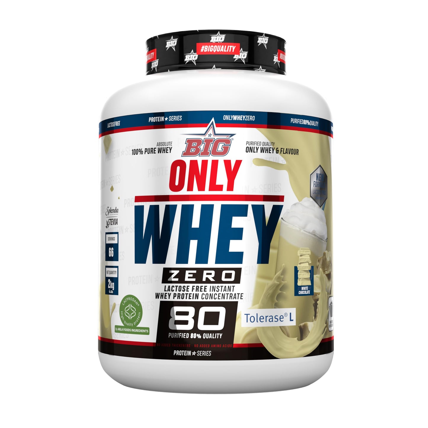 Proteinas Whey - Proteina en Polvo para Desarrollo de Masa Muscular y Recuperación - Materia Prima Premium - Whey Protein Sin Lactosa, Sin Azúcar, Sin Grumos (2Kg, Belgian Chocolate)