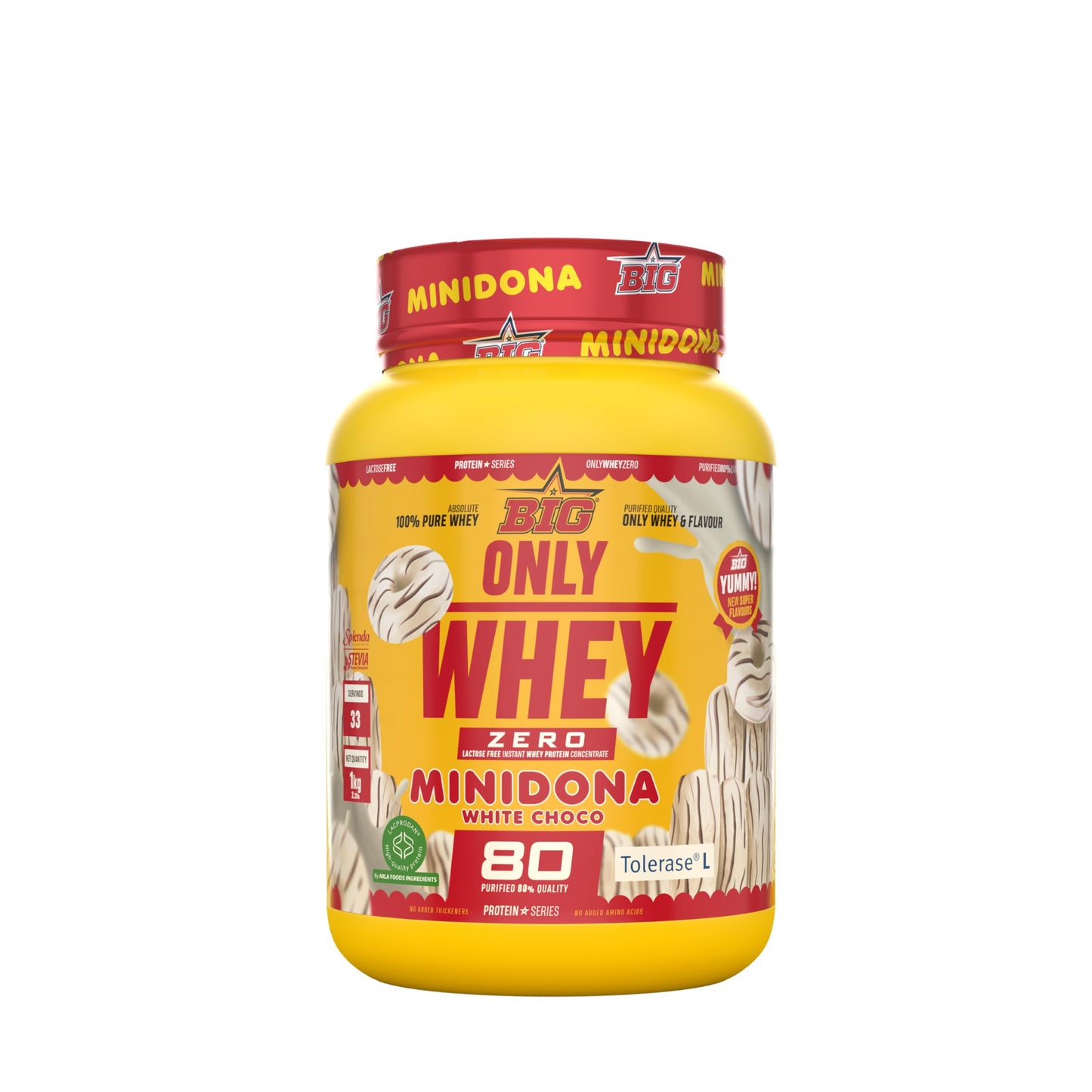 Proteinas Whey - Proteina en Polvo para Desarrollo de Masa Muscular y Recuperación - Materia Prima Premium - Whey Protein Sin Lactosa, Sin Azúcar, Sin Grumos (2Kg, Belgian Chocolate)