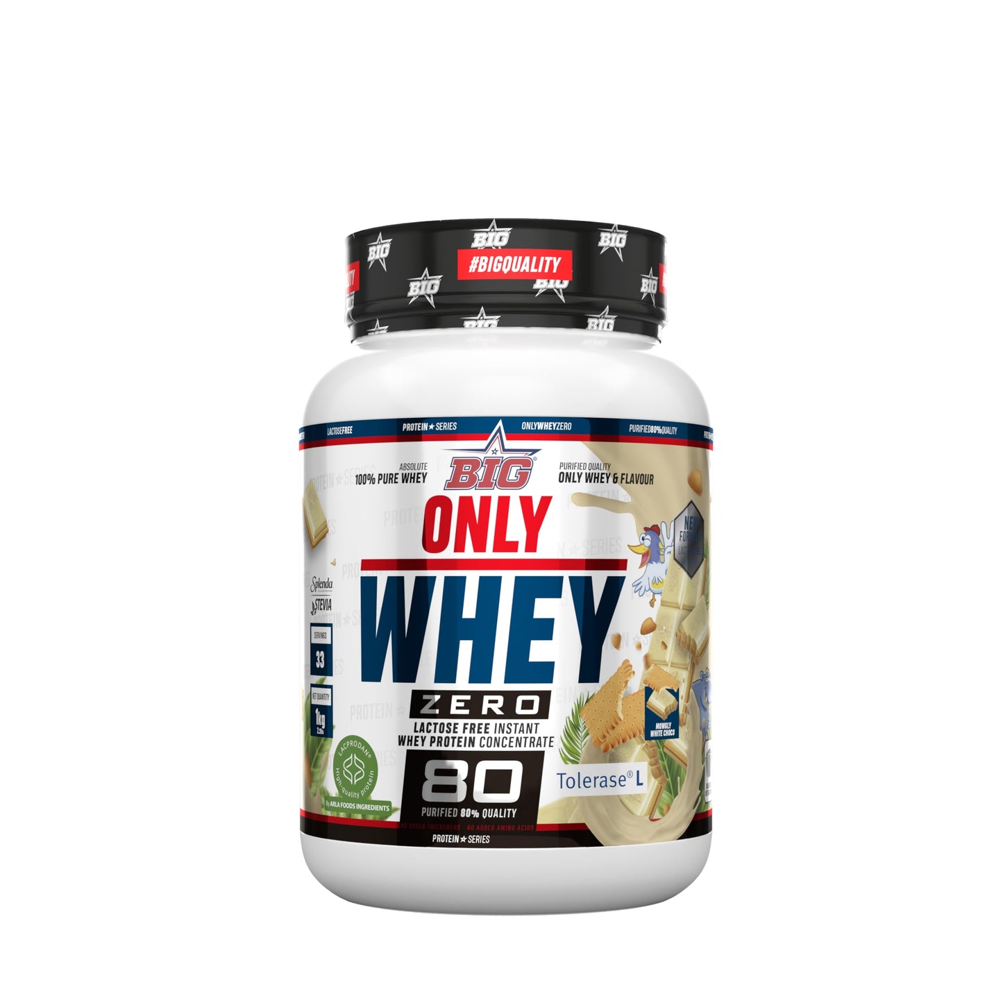 Proteinas Whey - Proteina en Polvo para Desarrollo de Masa Muscular y Recuperación - Materia Prima Premium - Whey Protein Sin Lactosa, Sin Azúcar, Sin Grumos (2Kg, Belgian Chocolate)