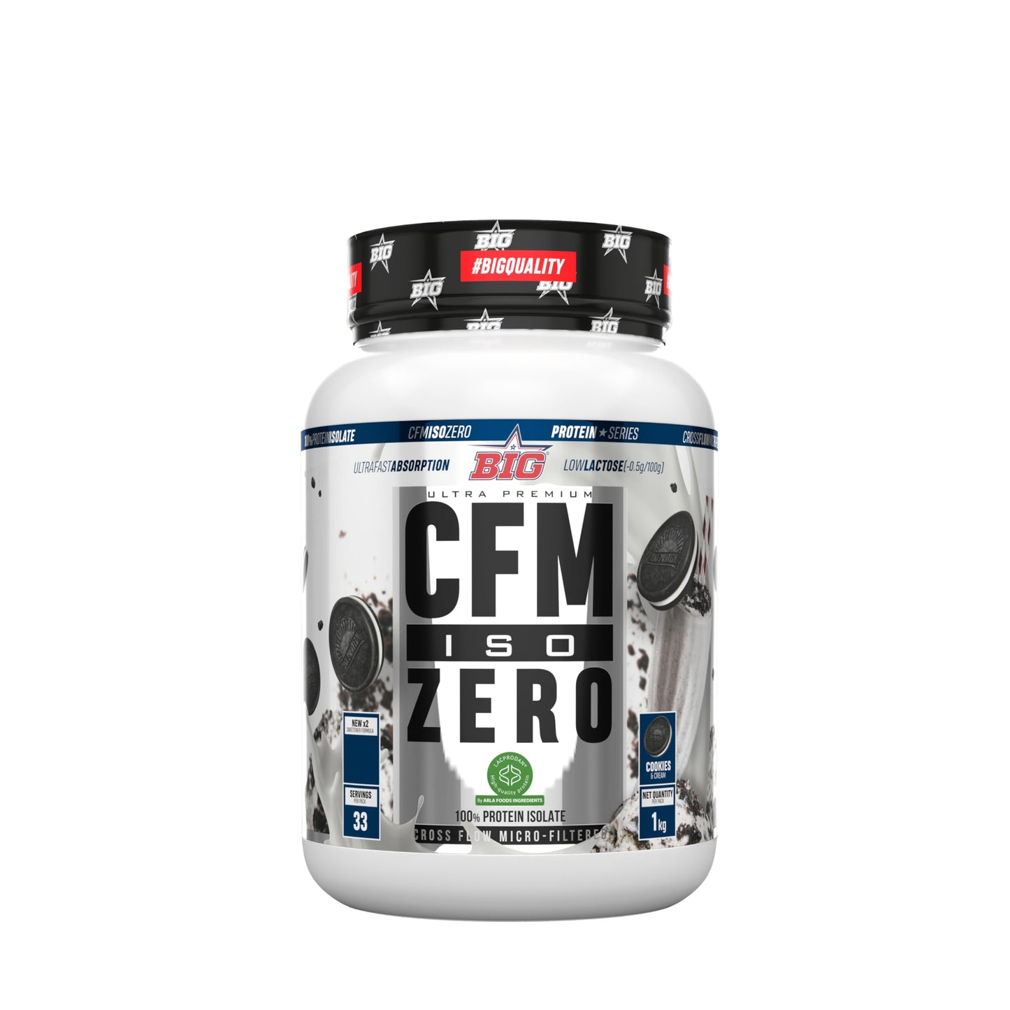 Proteina Isolada - Proteinas Whey para Masa Muscular - Whey Protein Isolate - Proteína en Polvo Materia Prima Premium Sin Grumos, Baja en Lactosa, Sin Azúcares Añadidos (2Kg, White Chocolate)