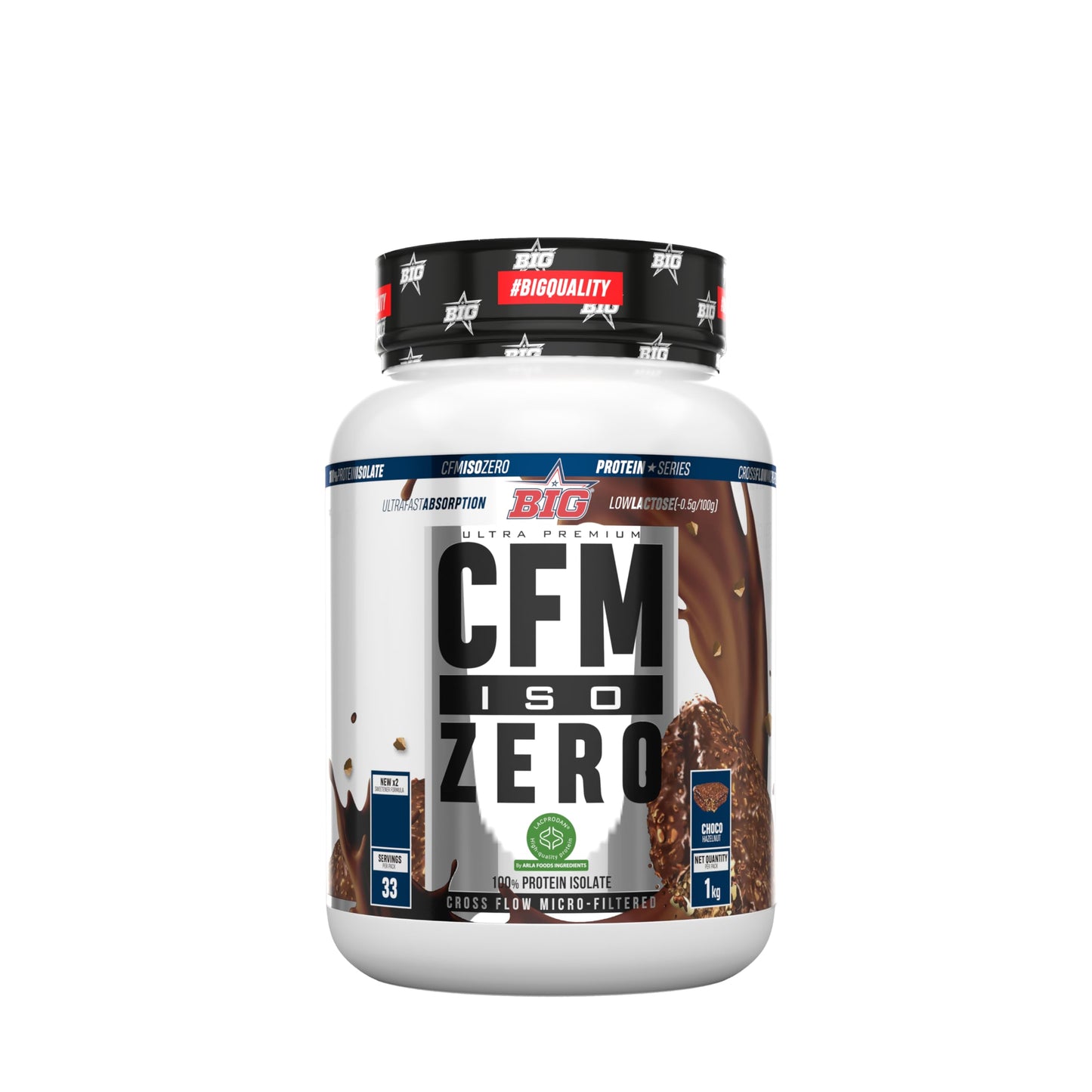 Proteina Isolada - Proteinas Whey para Masa Muscular - Whey Protein Isolate - Proteína en Polvo Materia Prima Premium Sin Grumos, Baja en Lactosa, Sin Azúcares Añadidos (2Kg, White Chocolate)