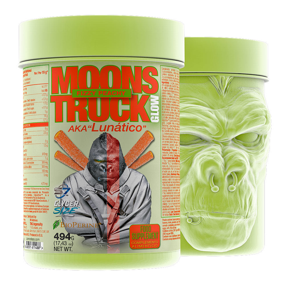 MOONSTRUCK GLOW Preentreno de Zoomad Labs | Cafeína | 16g de óxido nítrico y pump | Incrementa Energía y entrenamiento
