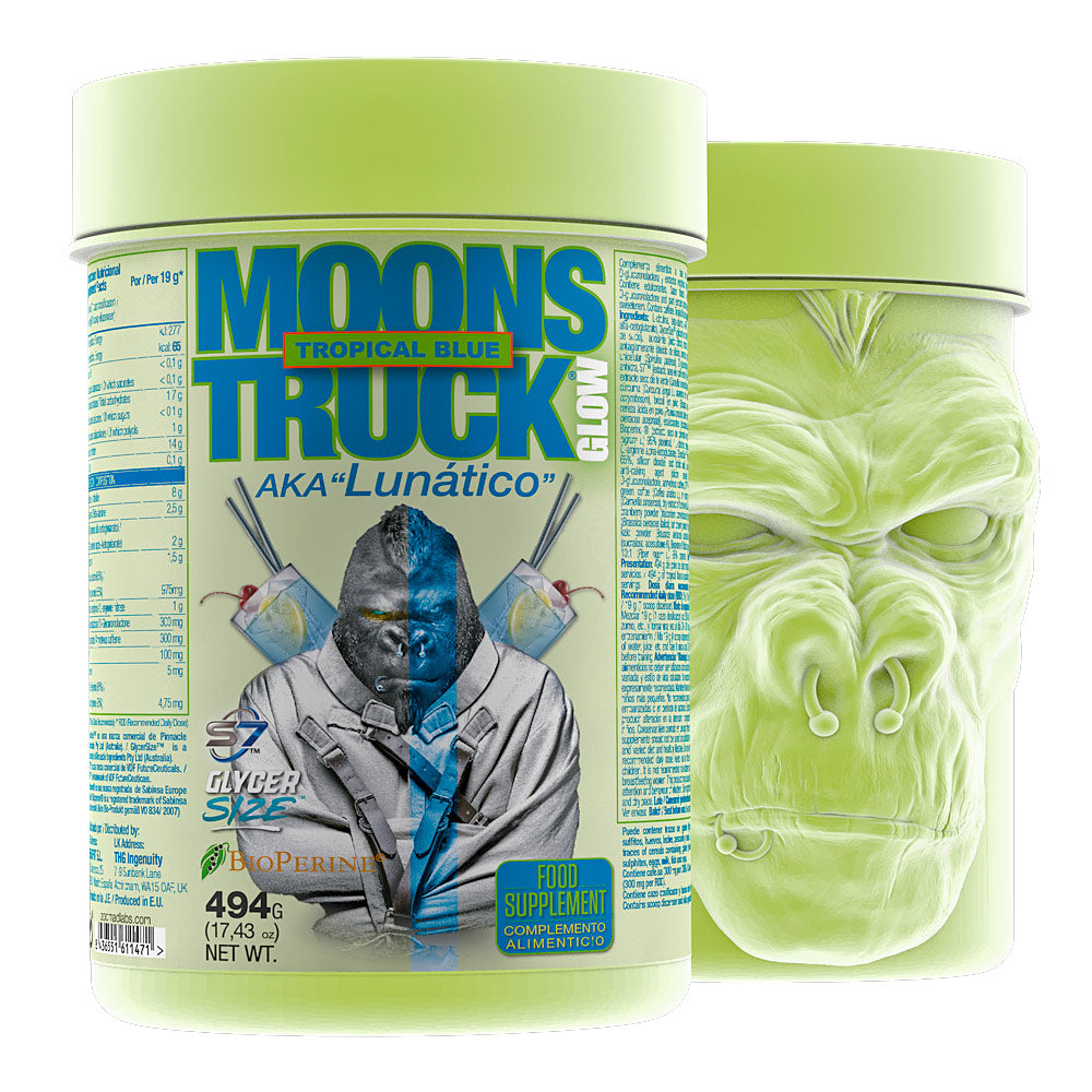 MOONSTRUCK GLOW Preentreno de Zoomad Labs | Cafeína | 16g de óxido nítrico y pump | Incrementa Energía y entrenamiento