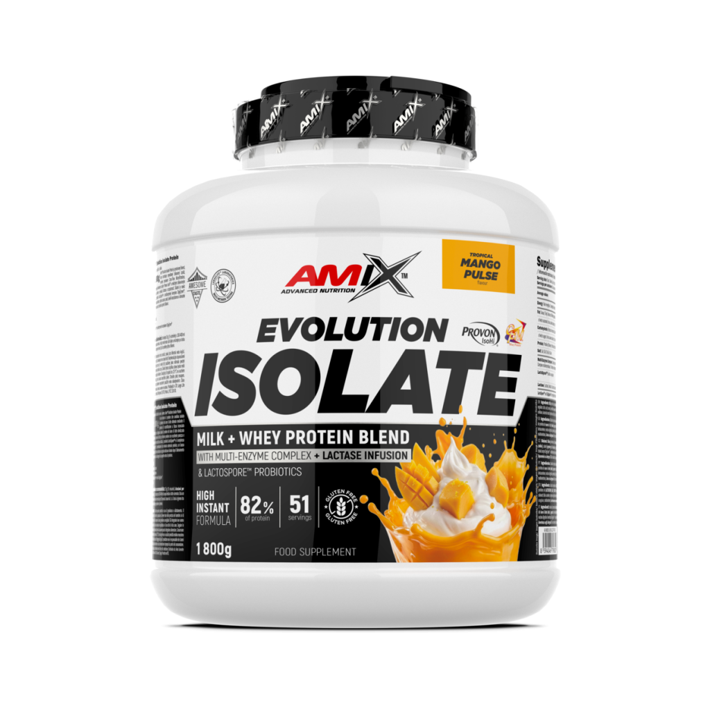 Amix Evolution Protein Isolate – Proteína aislada, Mango 1.8 kg