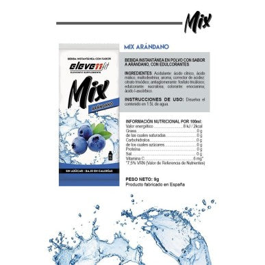 Etiqueta ingredientes y valores nutricionales Elevenfit Mix Arandano