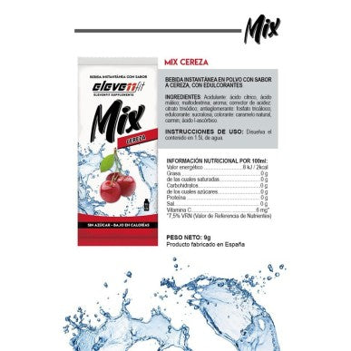 Etiqueta ingredientes y valores nutricionales Elevenfit Mix Cereza