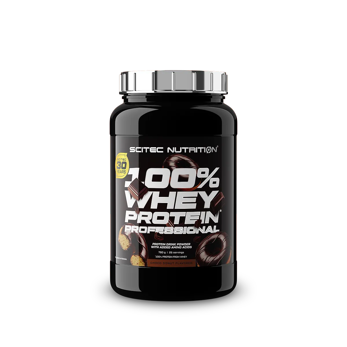 Scitec Nutrition 100% Whey Protein Professional 780 g sabor Donut de chocolate