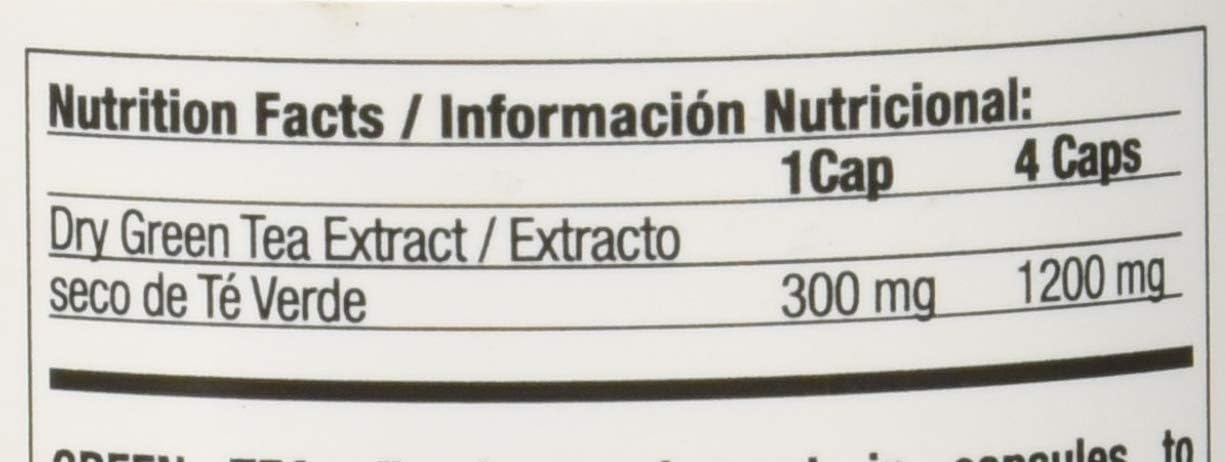 Quamtrax Nutrition - Green Tea - 90 capsules - Concentrated extract, metabolism support and general well-being