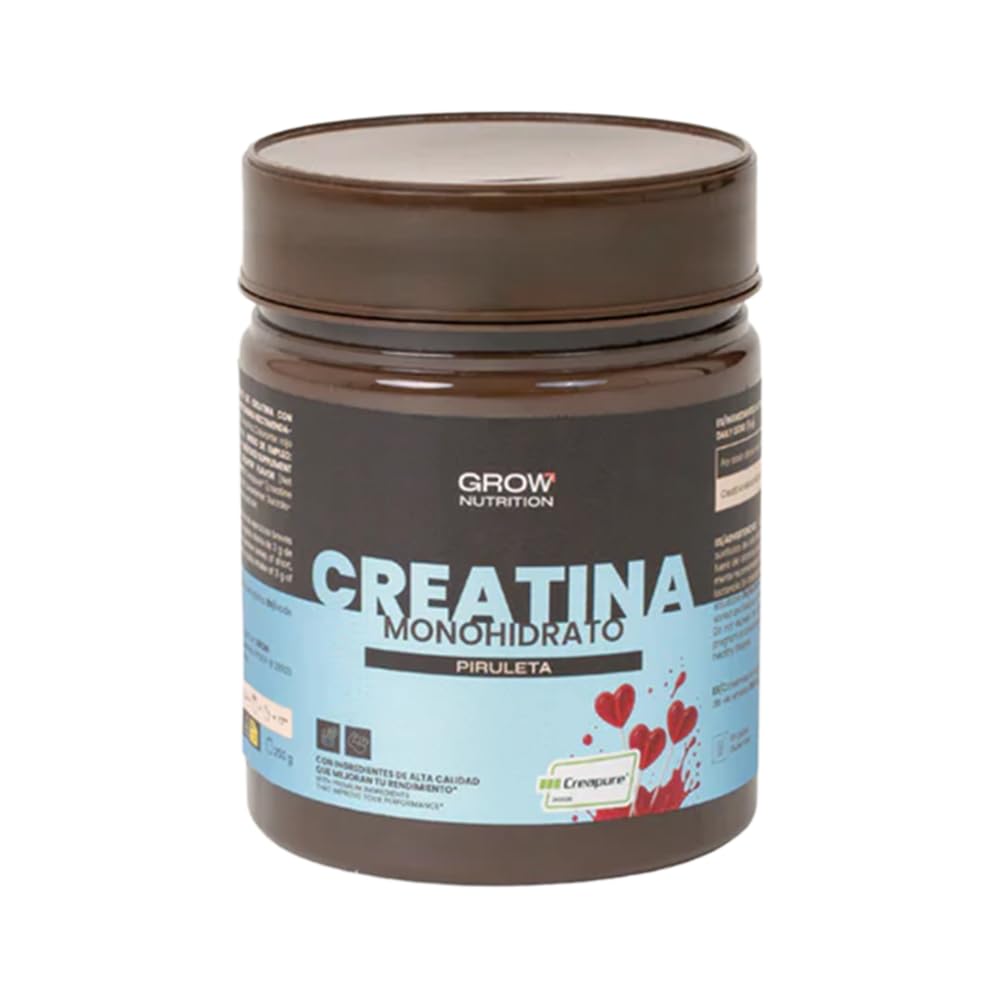 Grow Wellness Creapure® Creatine Monohydrate | Neutral Flavor | 250g Container