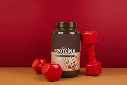 Grow Wellness - Salted Chocolate Isolate Protein | Premium Ingredients | 1 kg Container