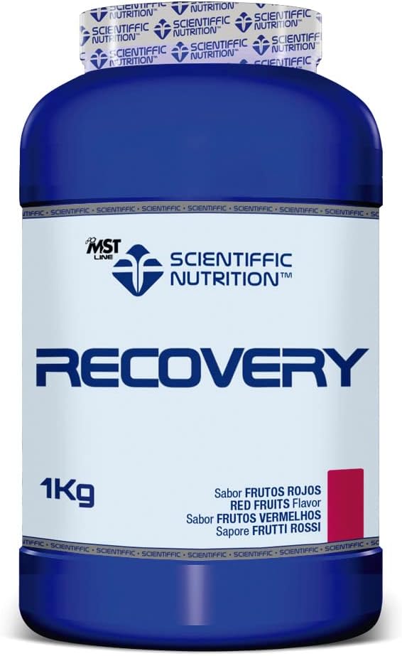 Scientiffic Nutrition - Recovery, Bebida Post Entreno para una Rápida Recuperación Muscular con Hidratos de Carbono, Hidrolizado y Proteína de Suero de Leche - 1kg