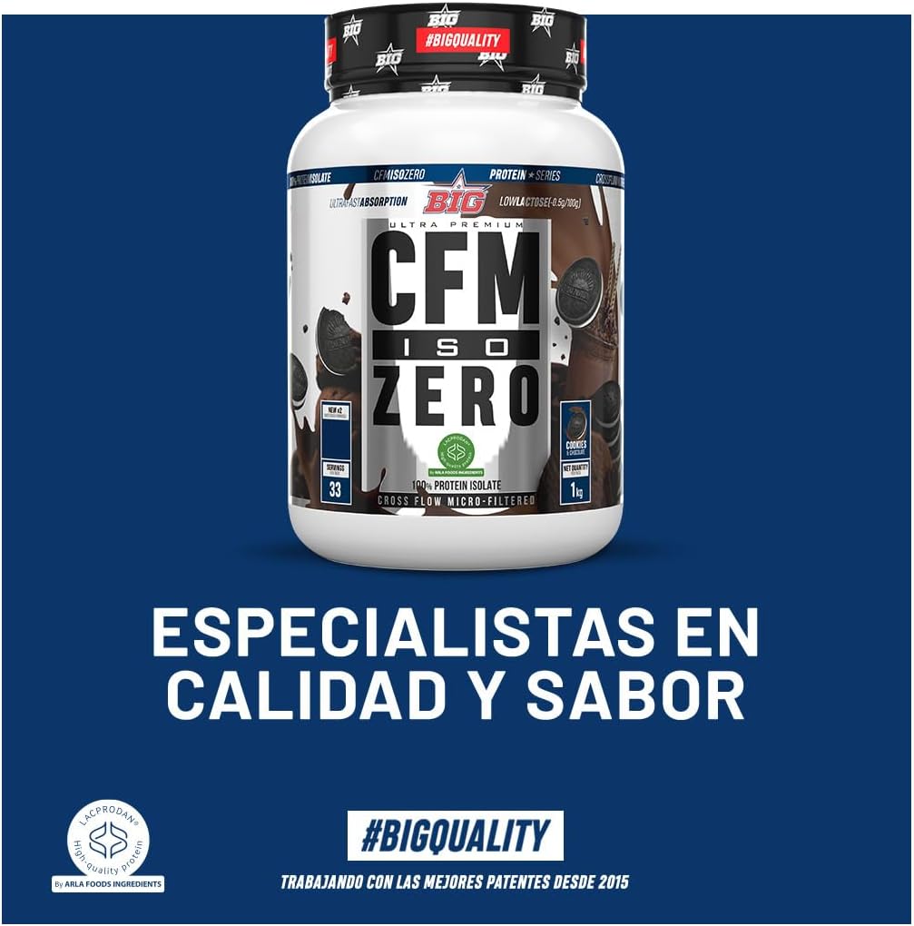 Proteina Isolada - Proteinas Whey para Masa Muscular - Whey Protein Isolate - Proteína en Polvo Materia Prima Premium Sin Grumos, Baja en Lactosa, Sin Azúcares Añadidos (2Kg, White Chocolate)