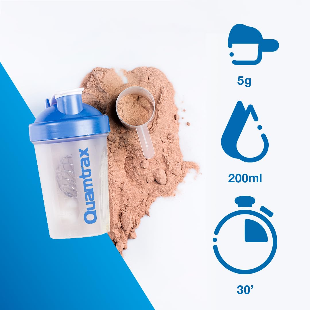 Quamtrax Nutrition - Whey Protein (Whey Protein) - High protein content, support in muscle growth and energy (900g, Chocolate)