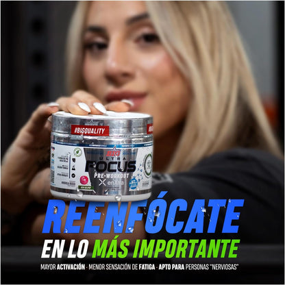 Pre Entreno Gimnasio - 30 Tomas - Pre Workout Potente con Nootropicos - Pre Entreno Fuerte con 300 mg Cafeina - Aumenta la Concentración y Reduce la Sensación de Fatiga (150g, Acid Lollipop)