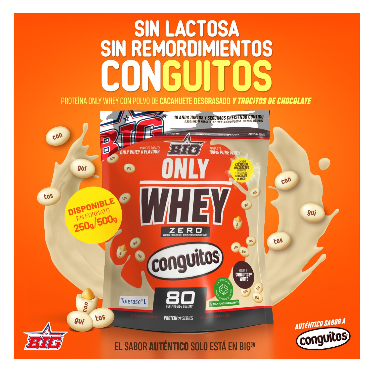 Proteinas Whey - Proteina en Polvo para Desarrollo de Masa Muscular y Recuperación - Materia Prima Premium - Whey Protein Sin Lactosa, Sin Azúcar, Sin Grumos (2Kg, Belgian Chocolate)