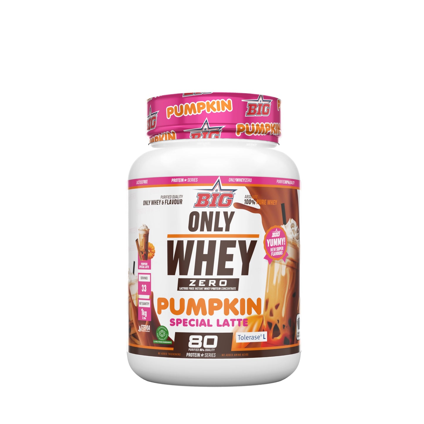 BIG - Proteinas Whey ONE PIECE - Edición Exclusiva con 12 Tazos Coleccionables. Materia Prima Premium. Whey Protein para Masa Muscular. Sin Lactosa (1Kg, Choco One & Milk Chocolate Chips)
