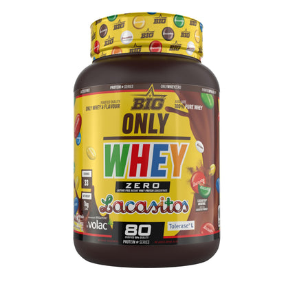 BIG - Proteinas Whey ONE PIECE - Edición Exclusiva con 12 Tazos Coleccionables. Materia Prima Premium. Whey Protein para Masa Muscular. Sin Lactosa (1Kg, Choco One & Milk Chocolate Chips)