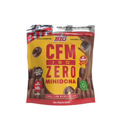 BIG - Proteina Isolada - Proteinas Whey para Masa Muscular - Whey Protein Isolate - Proteína en Polvo Materia Prima Premium Sin Grumos, Baja en Lactosa, Sin Azúcares Añadidos (1kg,Cacaolat)