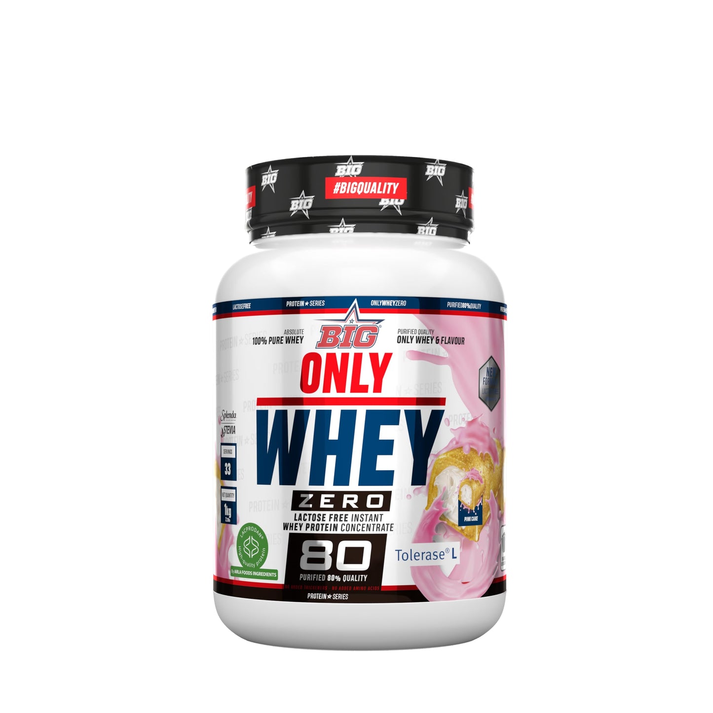 BIG - Proteinas Whey ONE PIECE - Edición Exclusiva con 12 Tazos Coleccionables. Materia Prima Premium. Whey Protein para Masa Muscular. Sin Lactosa (1Kg, Choco One & Milk Chocolate Chips)