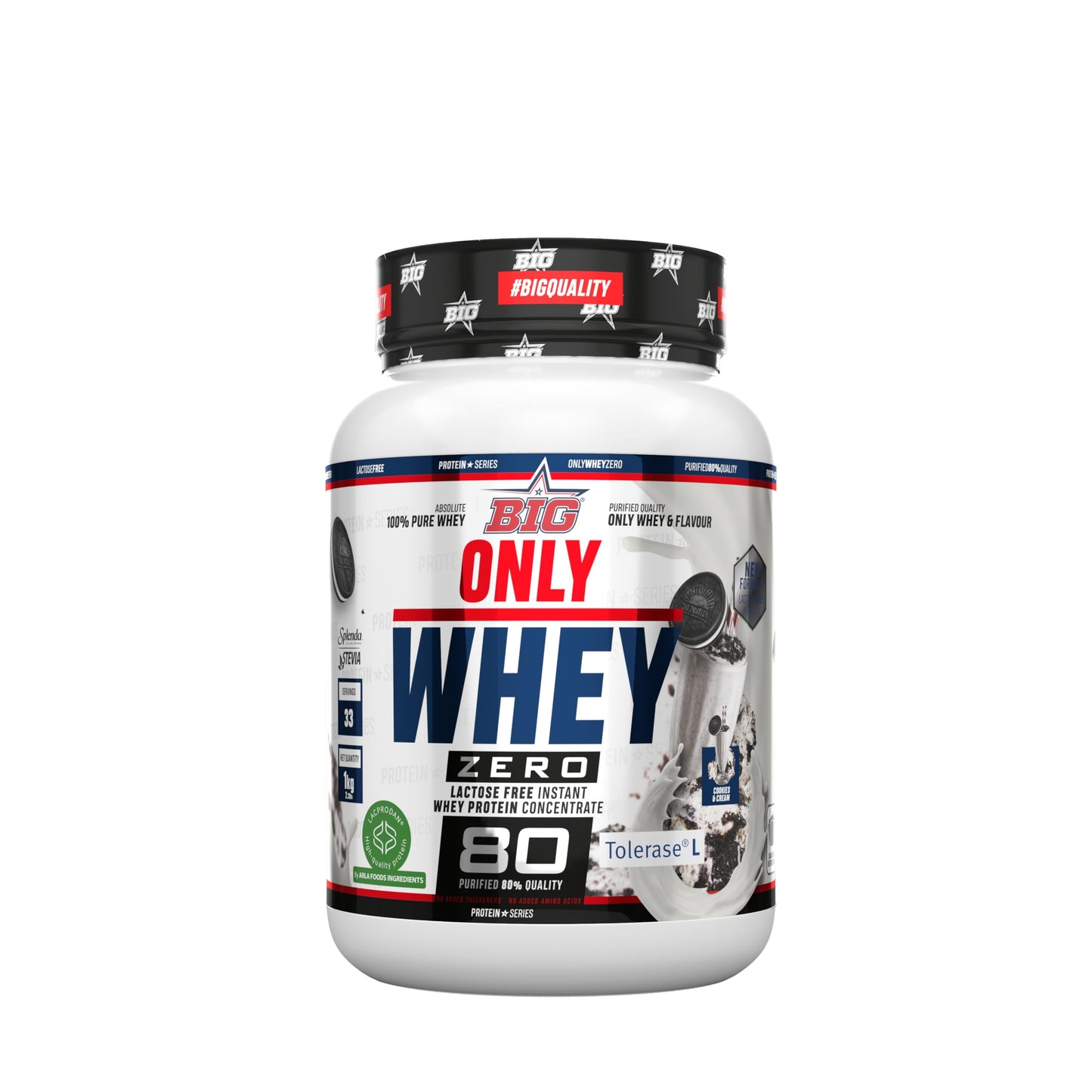 BIG - Proteinas Whey ONE PIECE - Edición Exclusiva con 12 Tazos Coleccionables. Materia Prima Premium. Whey Protein para Masa Muscular. Sin Lactosa (1Kg, Choco One & Milk Chocolate Chips)