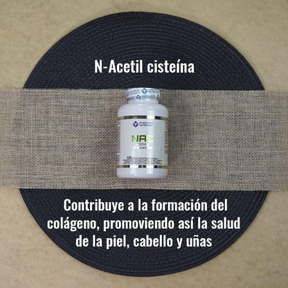 Scientiffic Nutrition - NAC + Flavonoids 300mg, N-Acetil-L-Cisteina, Potente Antioxidante, Reduce la Inflamación Muscular, aumenta los Niveles de Glutatión - 120 cápsulas