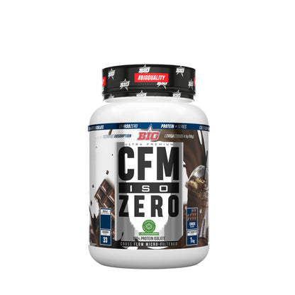 BIG - Proteina Isolada - Proteinas Whey para Masa Muscular - Whey Protein Isolate - Proteína en Polvo Materia Prima Premium Sin Grumos, Baja en Lactosa, Sin Azúcares Añadidos (1kg,Cacaolat)