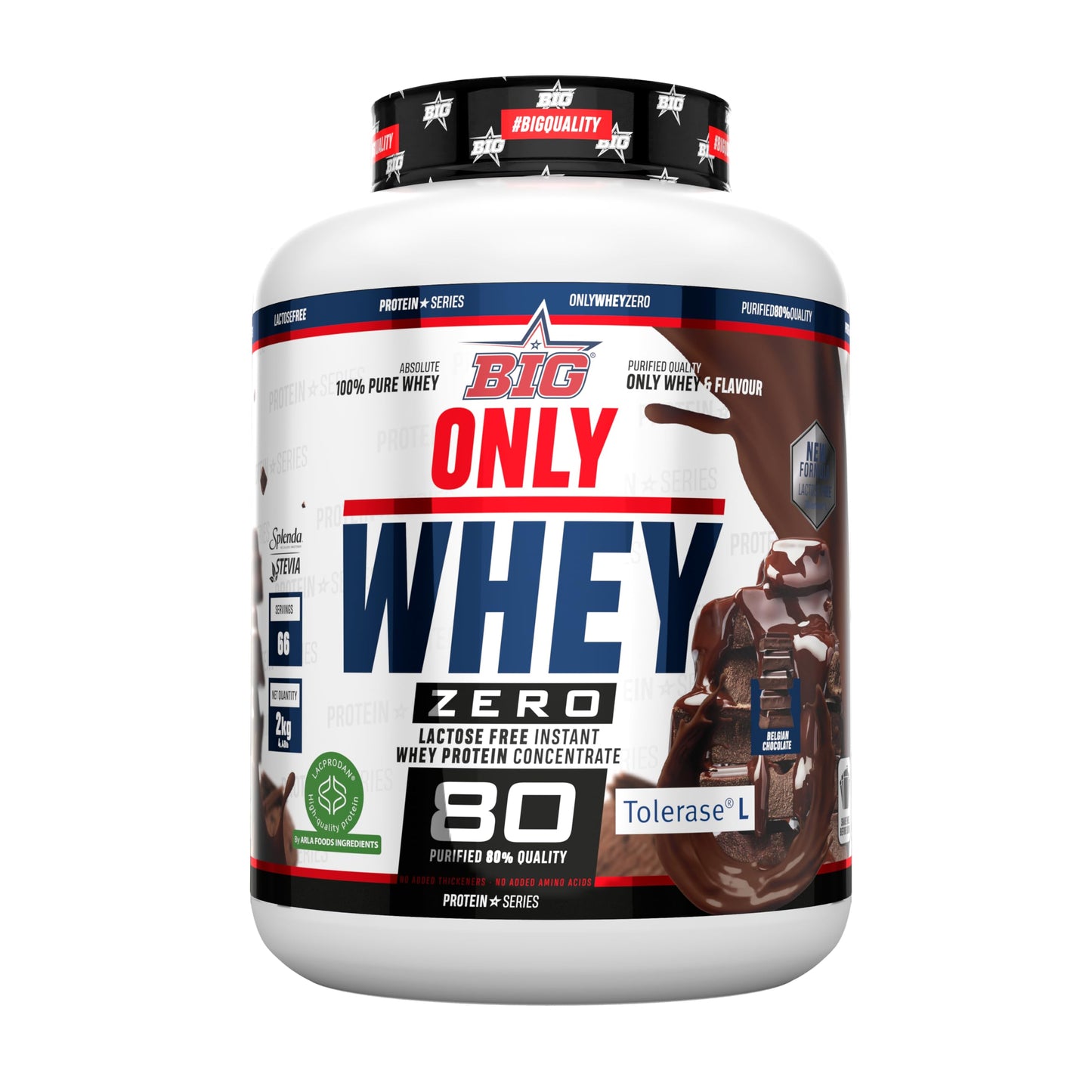 BIG - Proteinas Whey ONE PIECE - Edición Exclusiva con 12 Tazos Coleccionables. Materia Prima Premium. Whey Protein para Masa Muscular. Sin Lactosa (1Kg, Choco One & Milk Chocolate Chips)