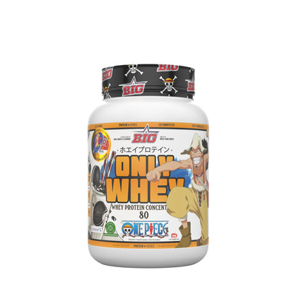 Proteinas Whey ONE PIECE - Edición Exclusiva con 12 Tazos Coleccionables. Materia Prima Premium. Whey Protein para Masa Muscular. Sin Lactosa (1Kg, Choco One & Milk Chocolate Chips)