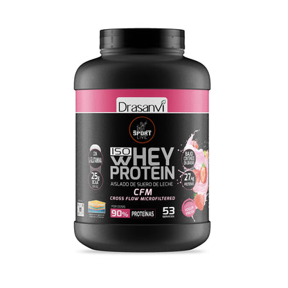 Drasanvi WHEY PROTEIN AISLADO DOBLE CHOCOLATE 2,2KG SPORT LIVE