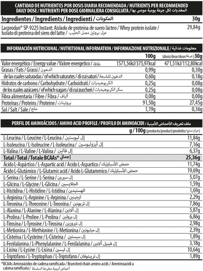 Proteina Isolada - Proteinas Whey para Masa Muscular - Whey Protein Isolate - Proteína en Polvo Materia Prima Premium Sin Grumos, Baja en Lactosa, Sin Azúcares Añadidos (2Kg, White Chocolate)