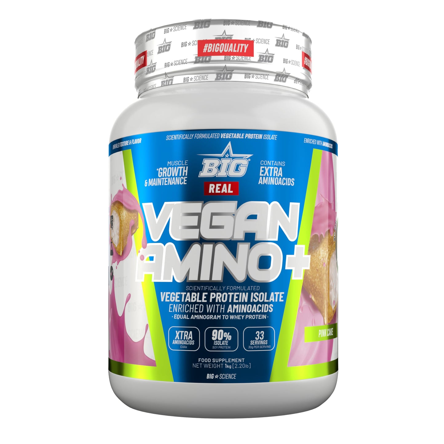 Proteina Vegana - Proteina Vegetal 100%, para Masa Muscular y Recuperación - Vegan Protein con Aminoácidos - Proteína en Polvo, Deliciosos Sabores, Sin Lactosa (1Kg, Mowgly Chocolate & Biscuits)