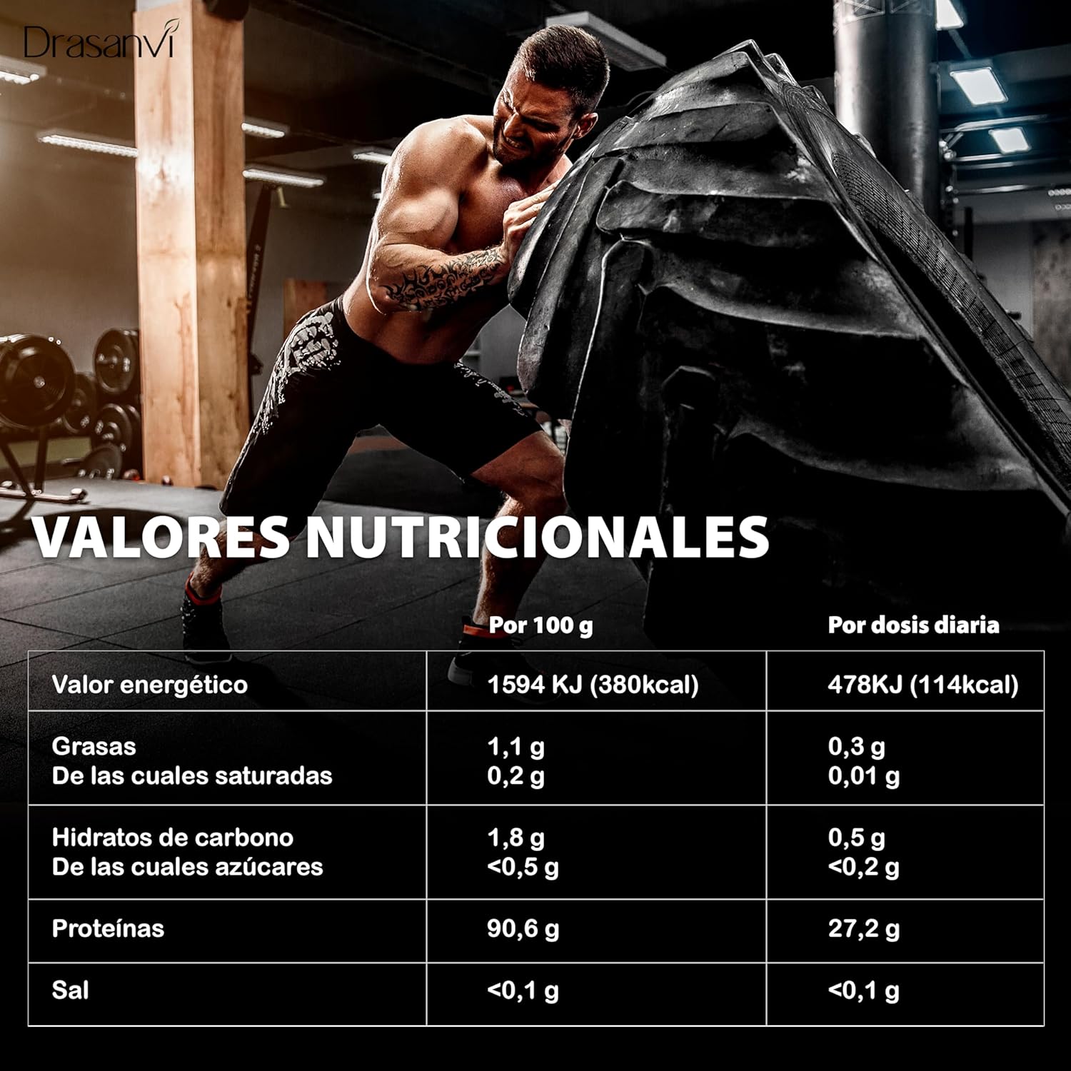 Drasanvi WHEY PROTEIN AISLADO DOBLE CHOCOLATE 2,2KG SPORT LIVE