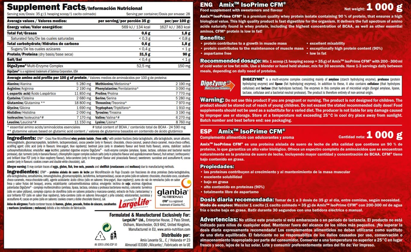 AMIX Isoprime CFM 1 kg