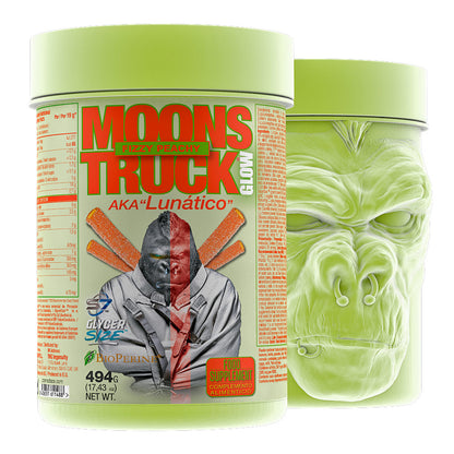 MOONSTRUCK GLOW Preentreno de Zoomad Labs | Cafeína | 16g de óxido nítrico y pump | Incrementa Energía y entrenamiento