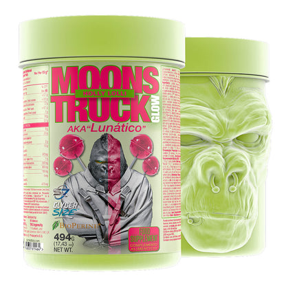MOONSTRUCK GLOW Preentreno de Zoomad Labs | Cafeína | 16g de óxido nítrico y pump | Incrementa Energía y entrenamiento