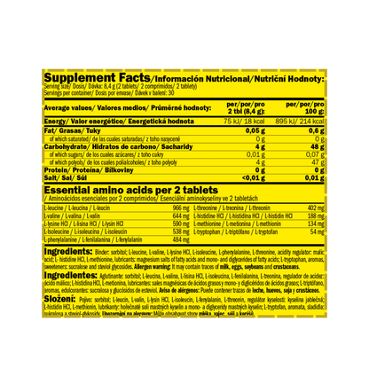AmixPro M.A.P. – Aminoácidos esenciales masticables, 60 comprimidos – imagen oficial 3