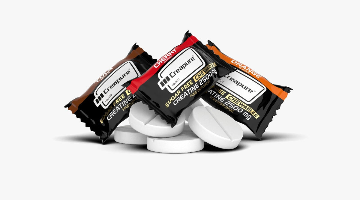 Amix Black Line Creatina Creapure® Masticable – 60 o 210 comprimidos, imagen 4