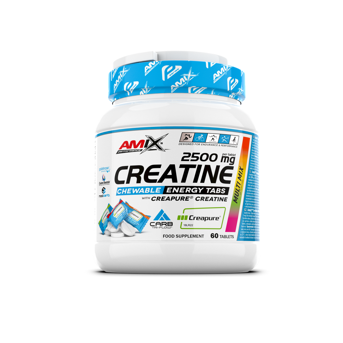 Amix Performance Creatina Creapure® Masticable – 60 comprimidos