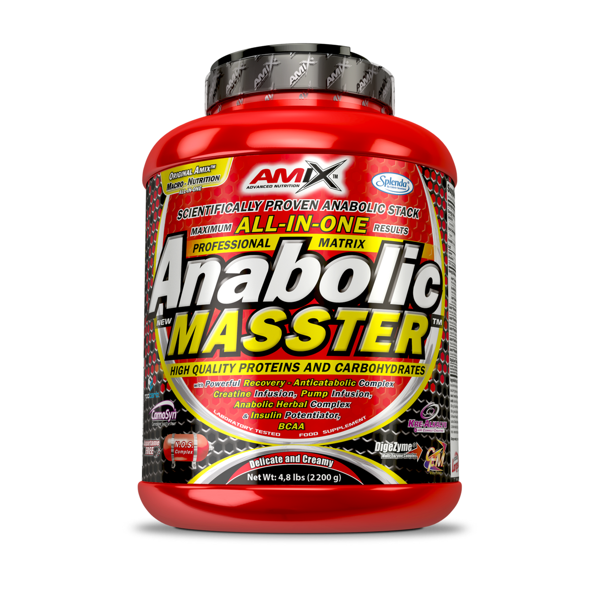 Amix Anabolic Masster, envase oficial del formato 2,2 kg