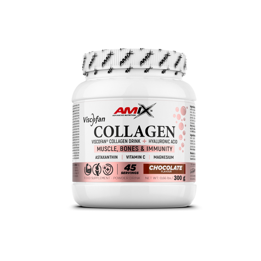 Amix Colágeno Bovino Viscofan® – 300 g, varios sabores, presentación oficial 1