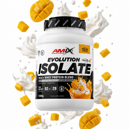 Amix Evolution Protein Isolate – Proteína aislada, Mango 1 kg