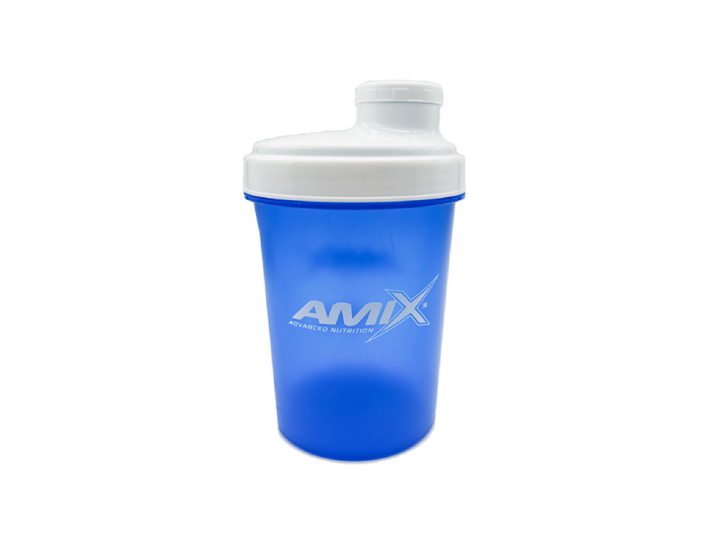 Shaker AMIX de 500 ml en color azul, vista principal