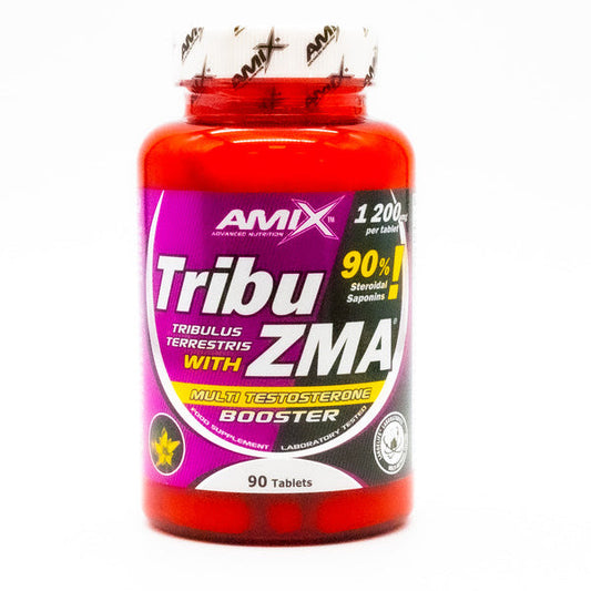 Amix Tribu-ZMA – Tribulus, zinc, magnesio y B6, 90 comprimidos, imagen oficial 1