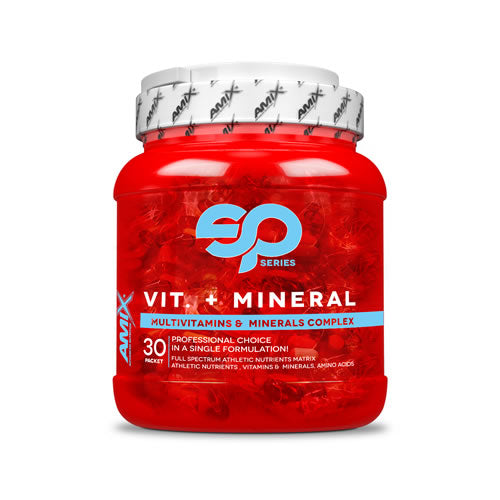 Amix Vitamin & Mineral Super Pack – 30 sobres, fotografía oficial del envase