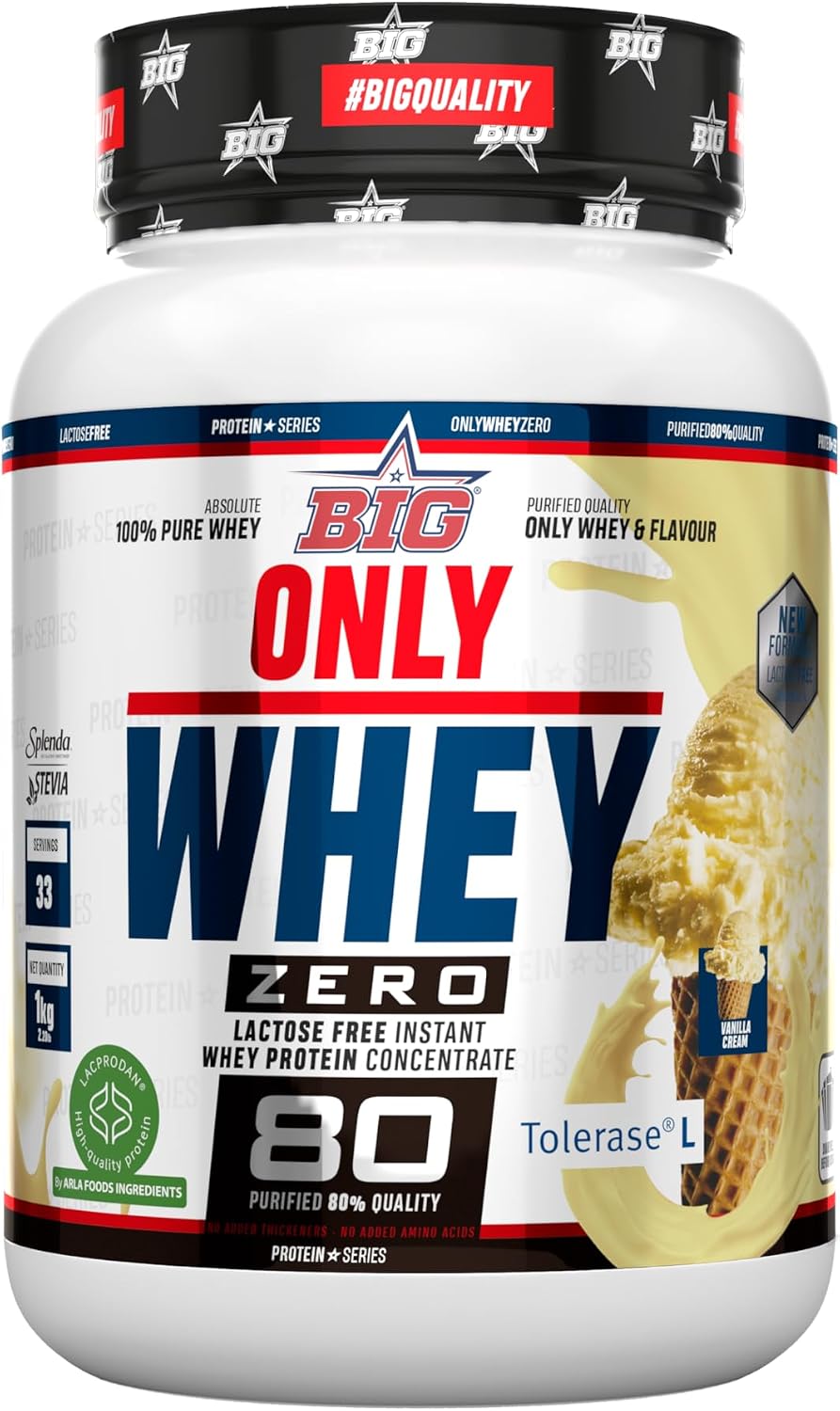 BIG Only Whey Zero - Proteína de suero con lactasa 1kg
